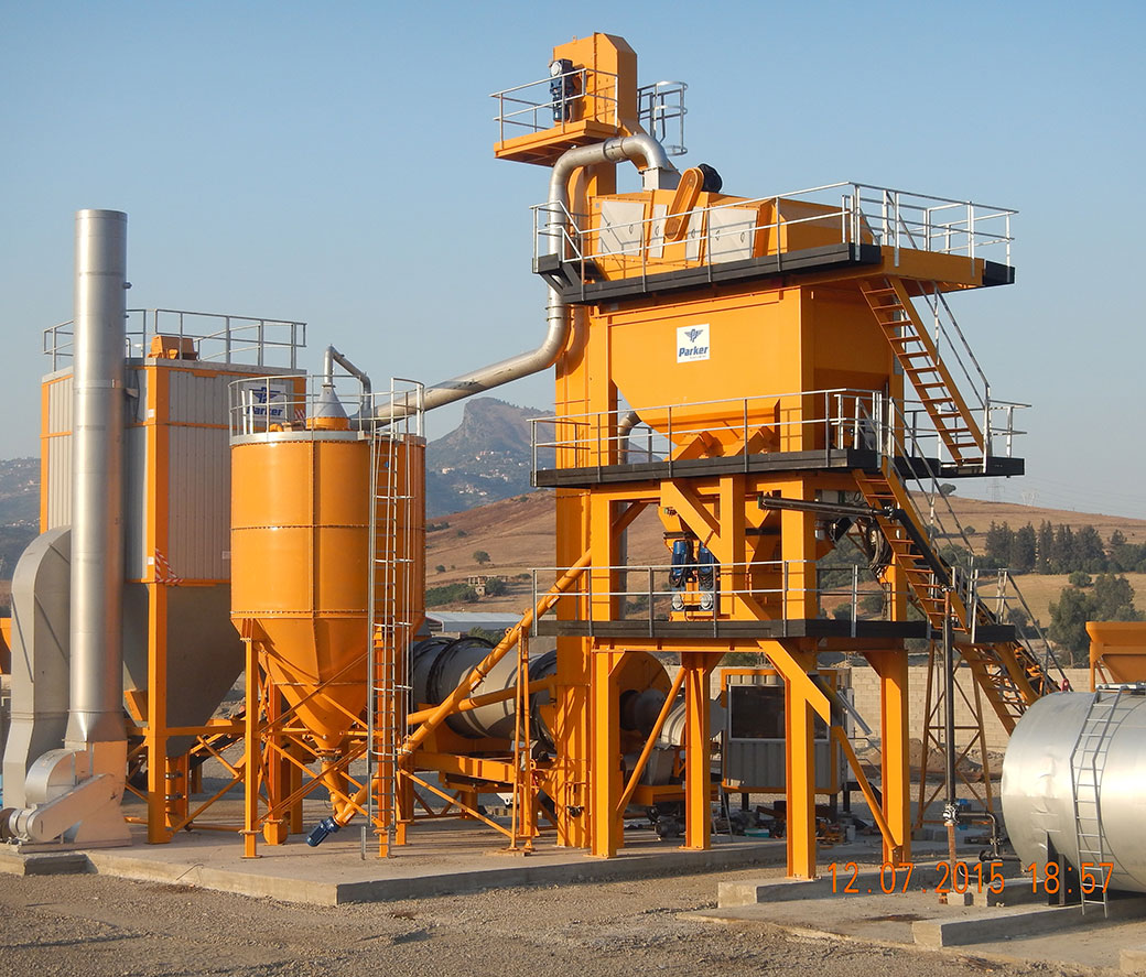 Asphalt Batching Plant Operation